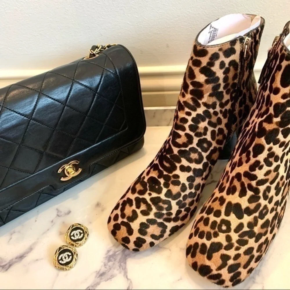 KATE SPADE Rudy Boots Leopard Print in Size 9
